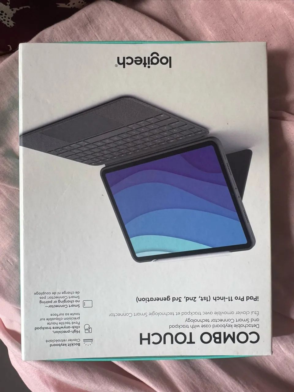 Capa ipad 11 pol con teclado logtech - Foto 3