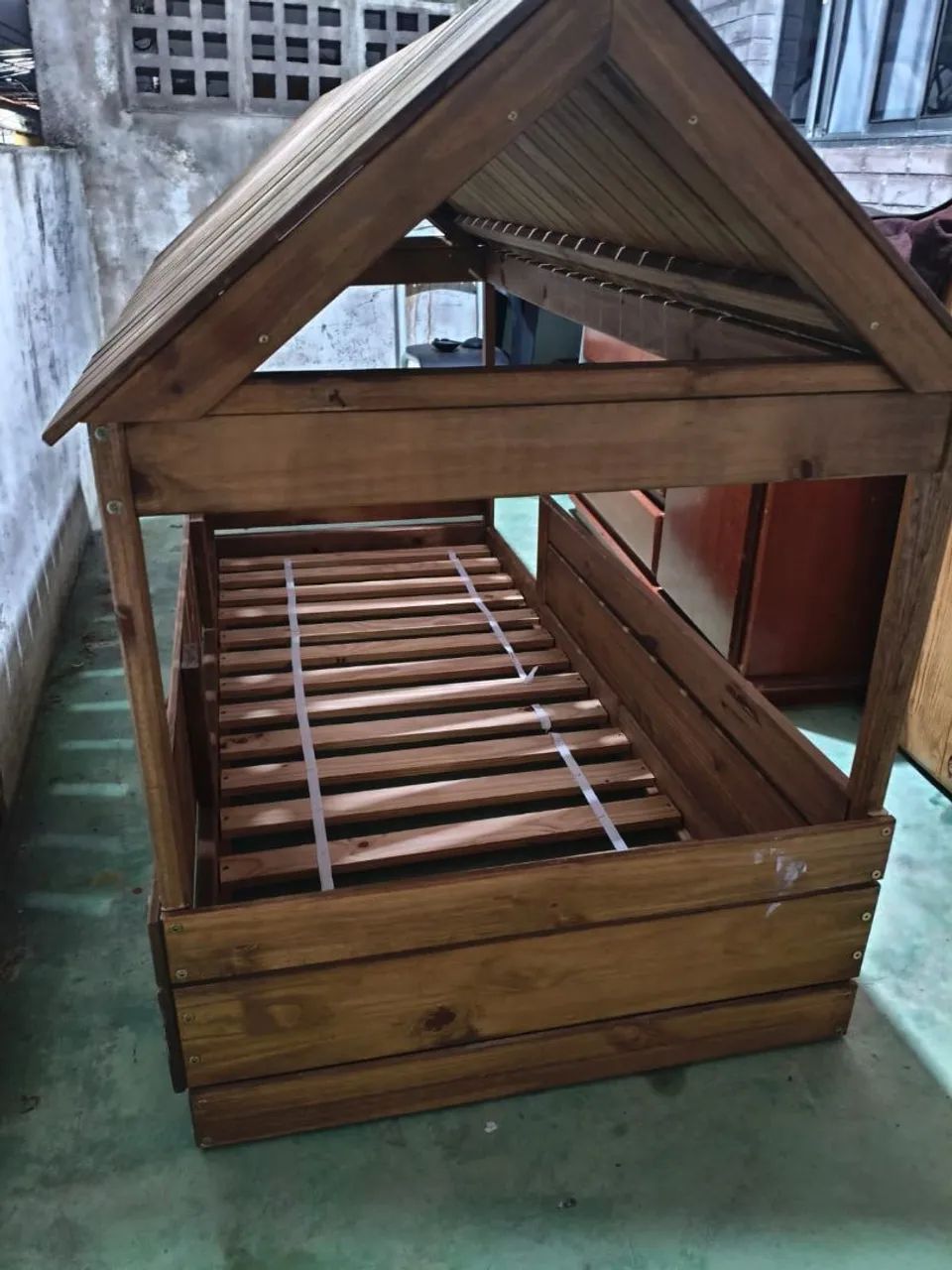 Cama de solteiro infantil casinha  - Foto 2