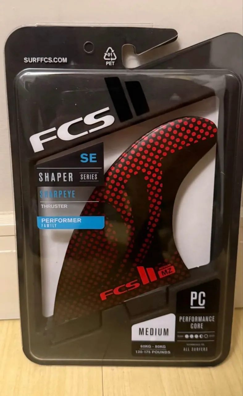 [NOVA] Sharpeye Quilhas Fcs 2 Shaper Series Performer Média Medium - Foto 2