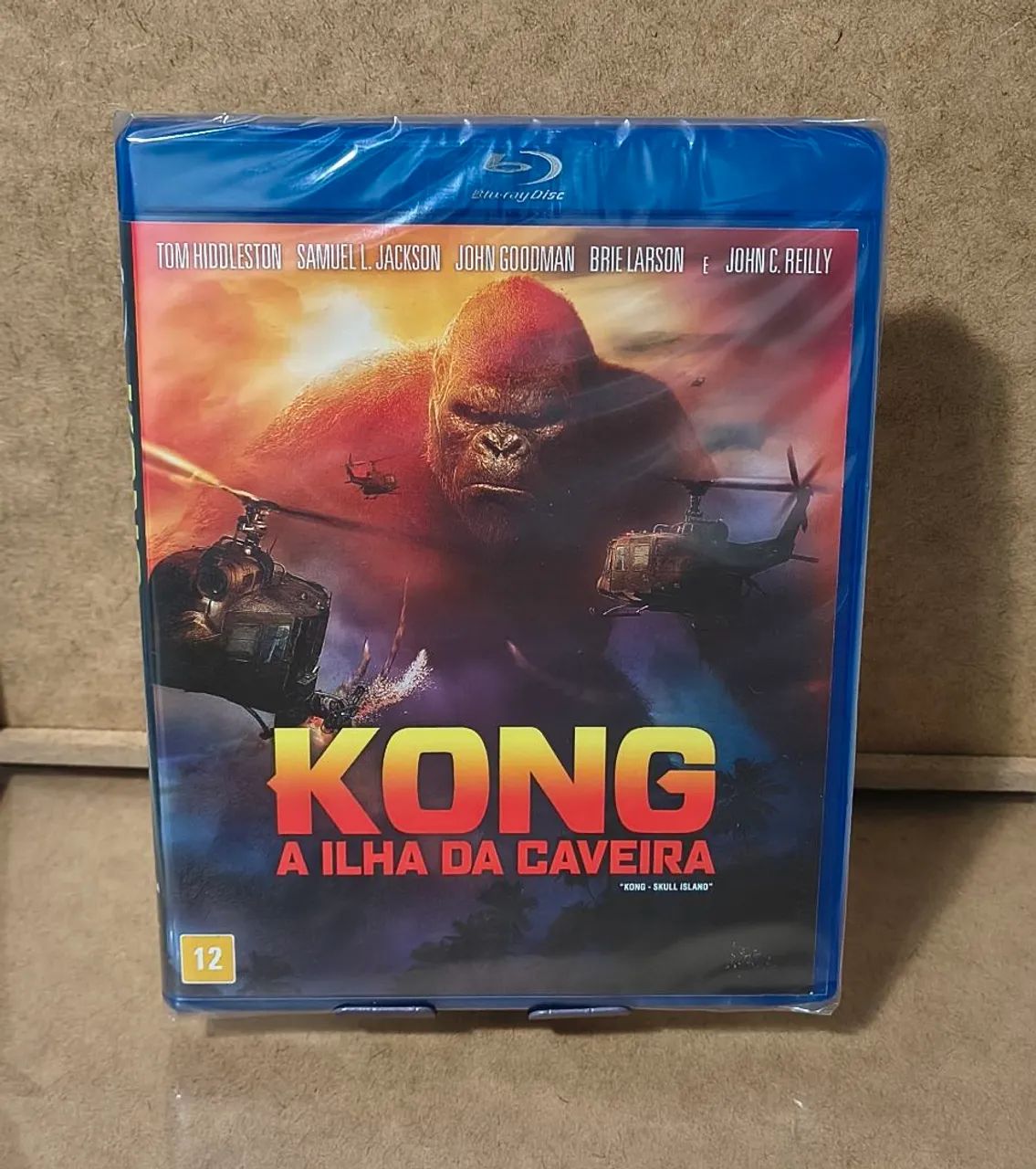 Bluray Kong A Ilha da Caveira Lacrado 