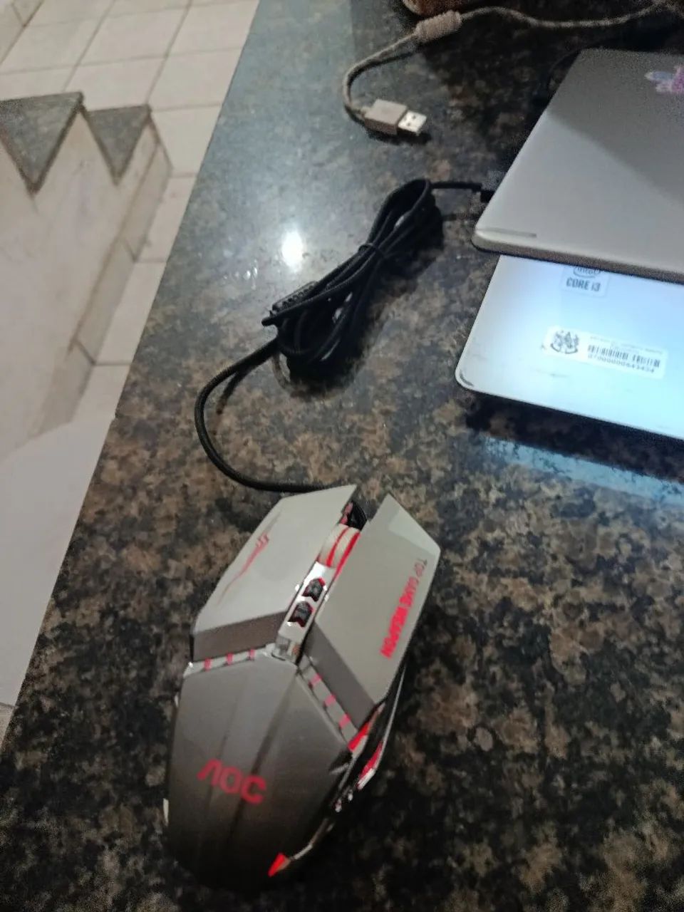 Mouse Gamer AOC GM110 - Com Caixa - Foto 4