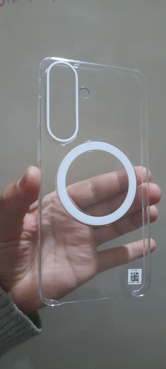 Capa clear magnetic galaxy s26 plus original samsung - Foto 4