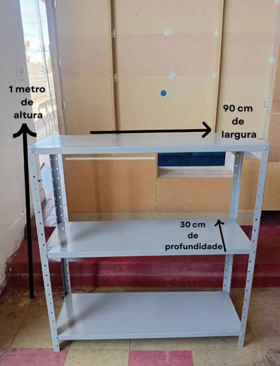 Prateleiras de Aço com REFORÇO - Foto 3