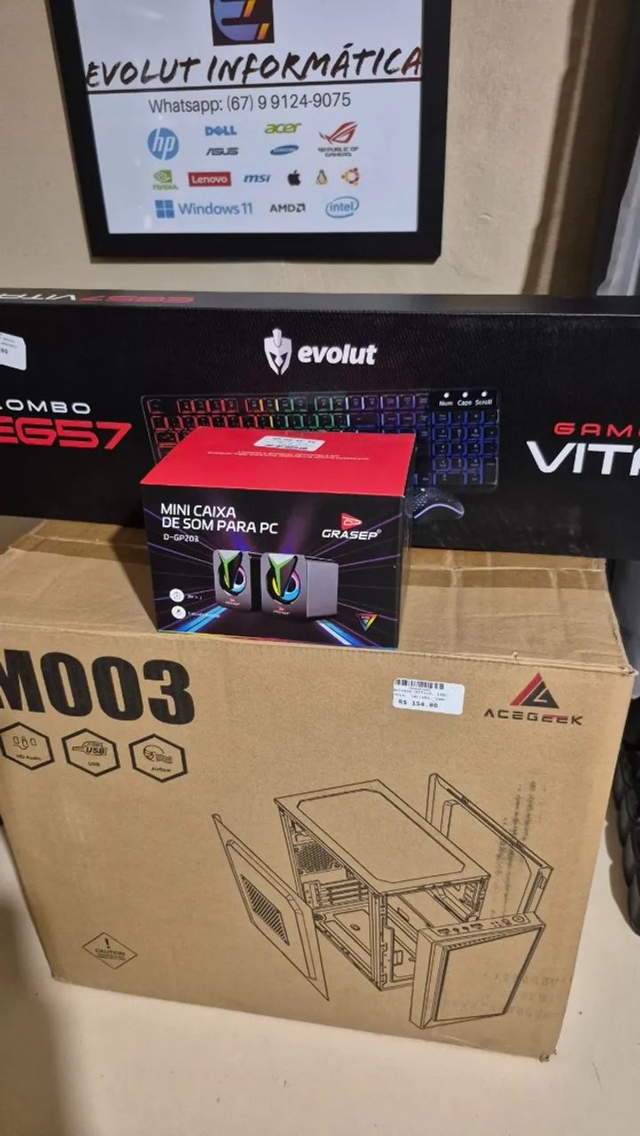 PC i5 8GB SSD 240GB com garantia e brindes! - Foto 4