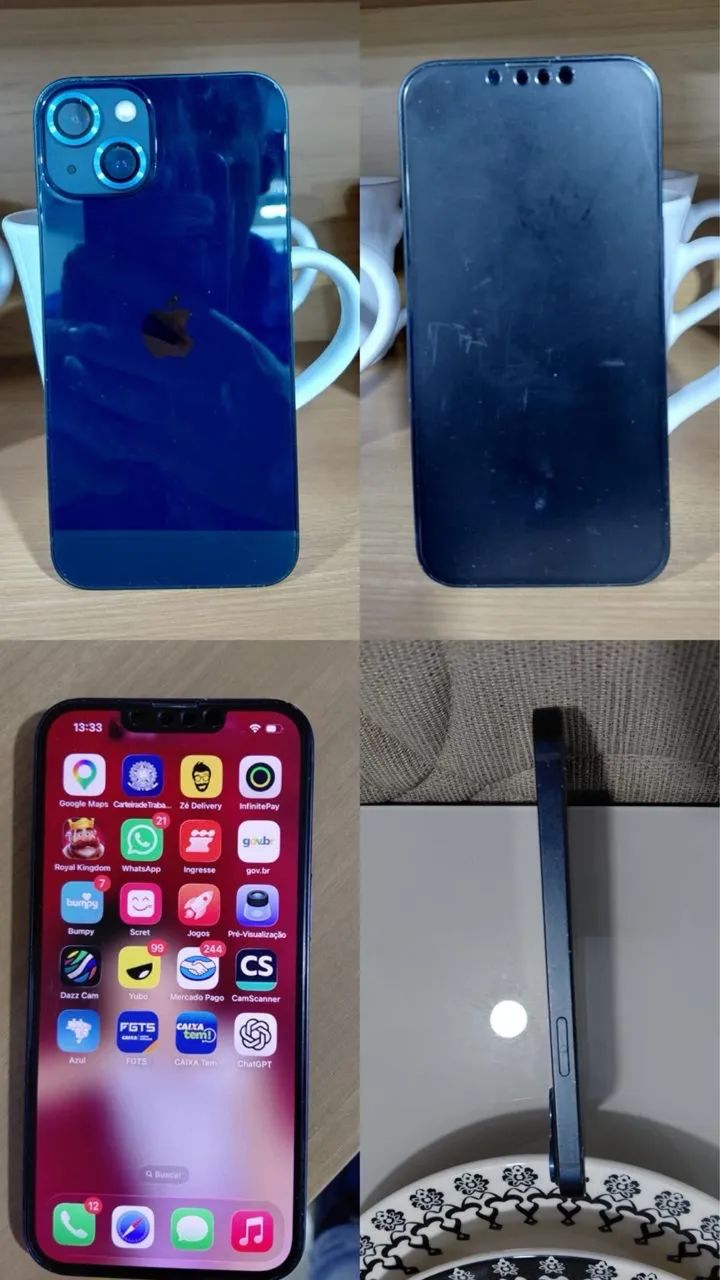 iPhone 13 , 256 G - Celulares e Smartphones - Paço do Lumiar