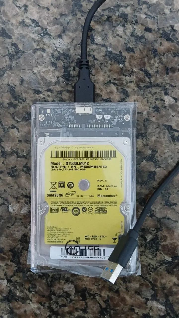 HD Externo 500GB