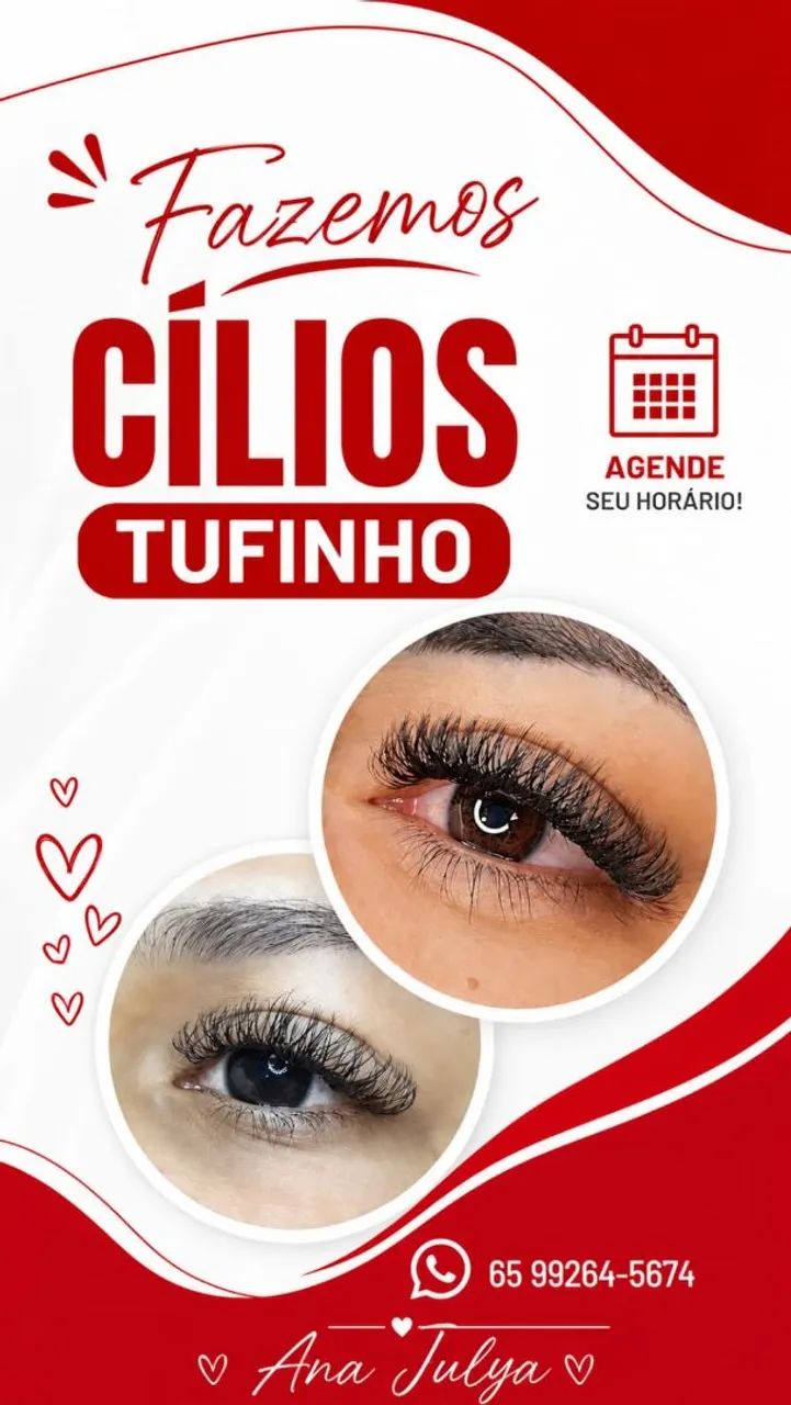 Cílios tufinho