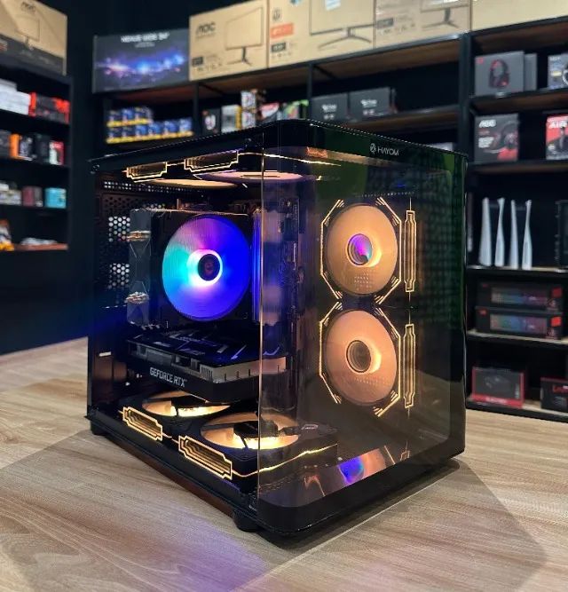 (LOJA FÍSICA) Pc Gamer ryzen 5 5500 + Rtx 3050 3200mhz, 16GB - Foto 6