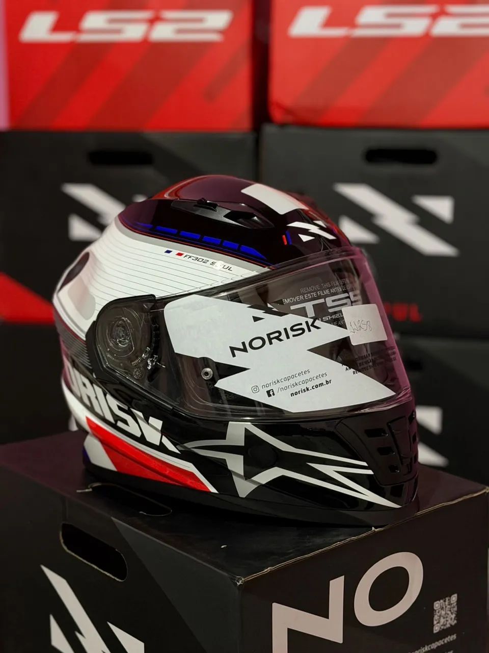 Capacete Norisk França 56 - Foto 3