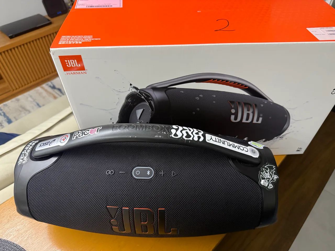 JBL Boombox 3 - Produto Original com NF - Foto 3