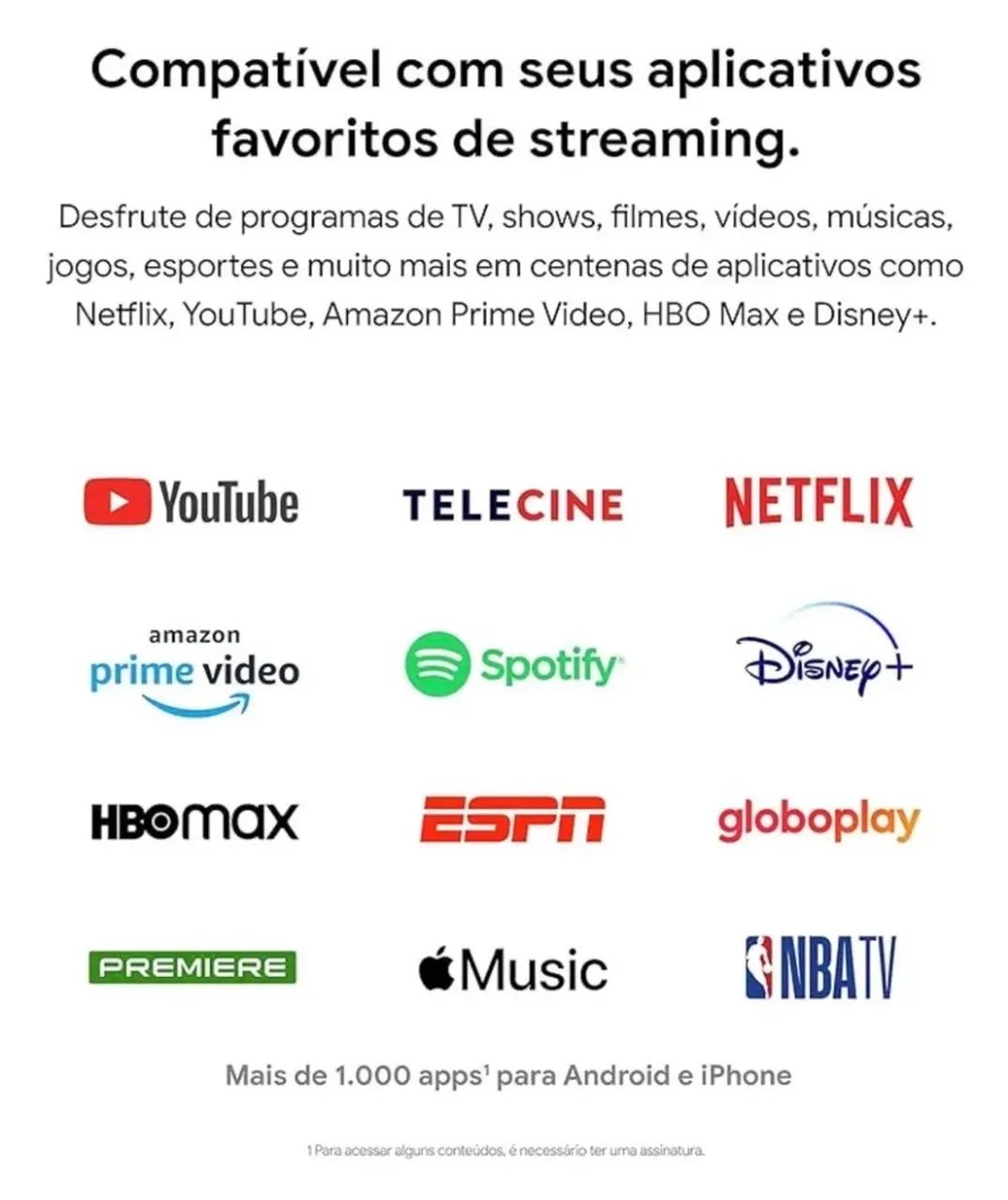 Chromecast Google 3 geração. Usado perfeito estado  - Foto 5