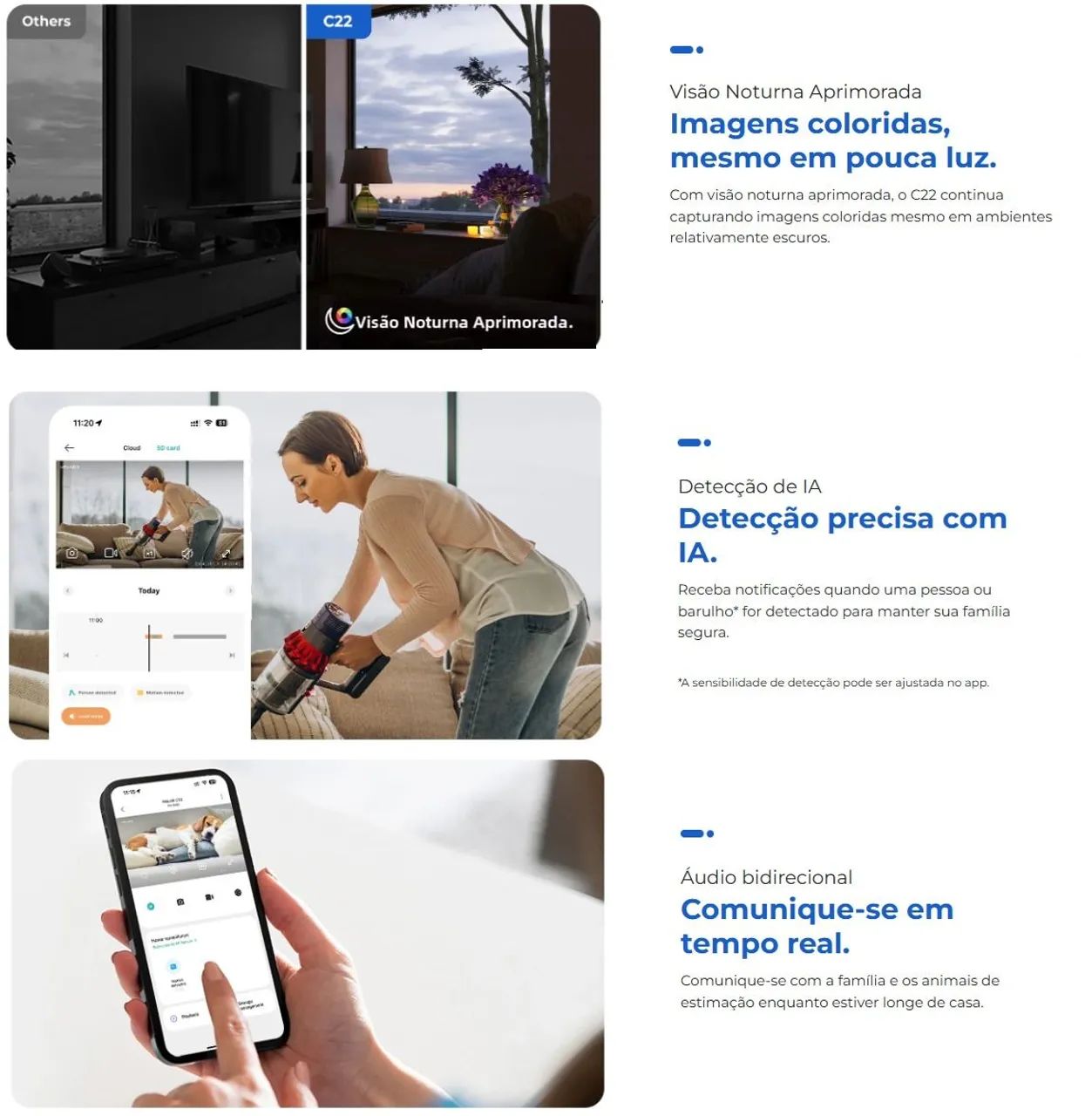 Câmera  IMILAB c22  ( Nova )  - Foto 5