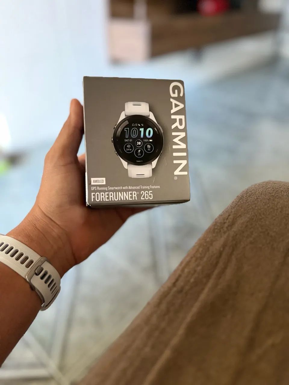 Relógio Garmin forerunner 265 3 meses de uso! - Foto 4