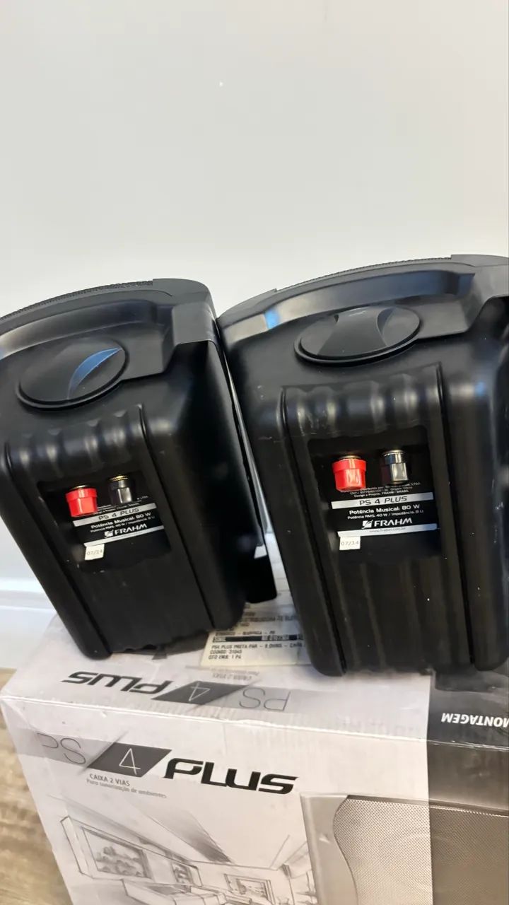 4 Caixa de som Frahm PS4 plus 80w  - Foto 4