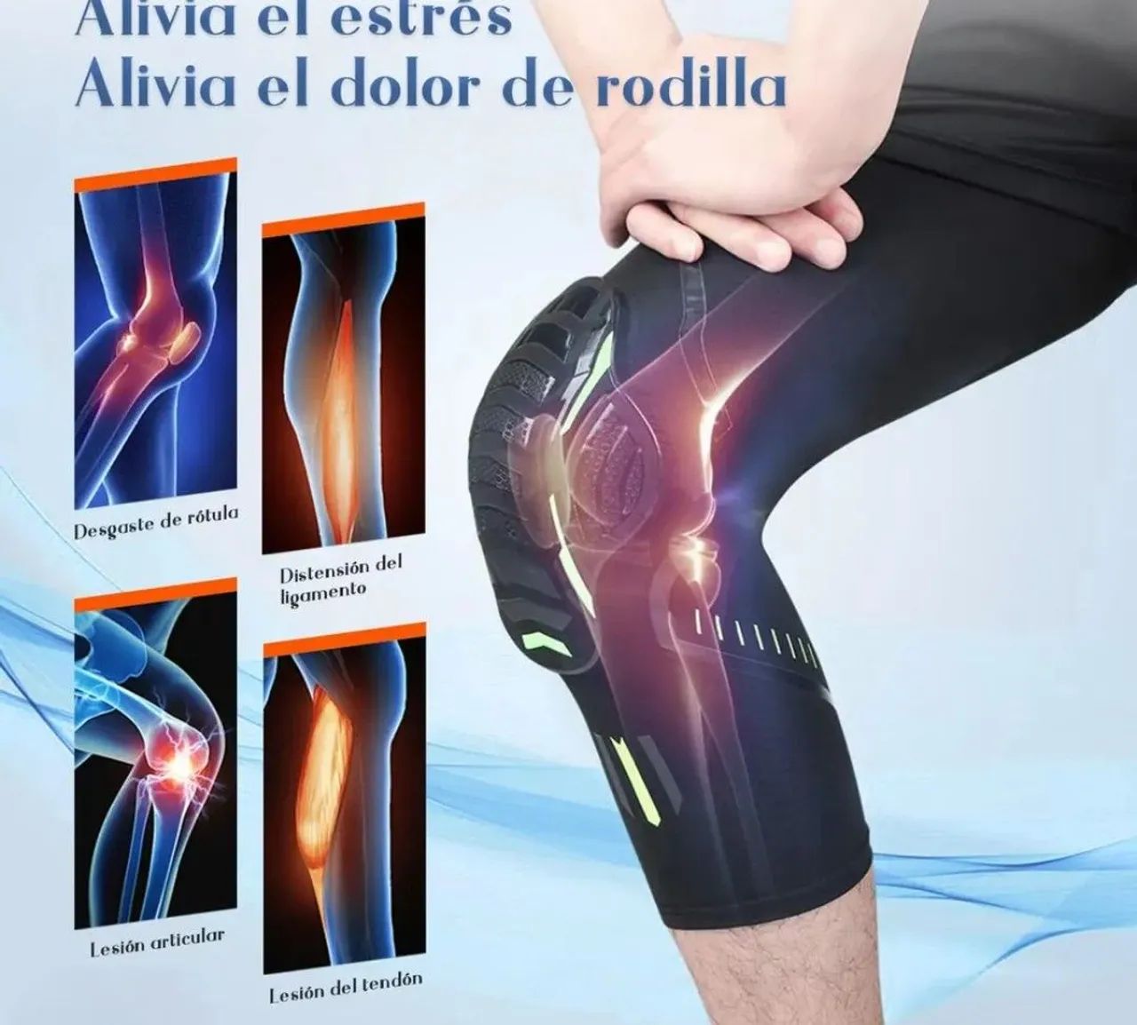 Novidade e segurança pra seus joelhos 