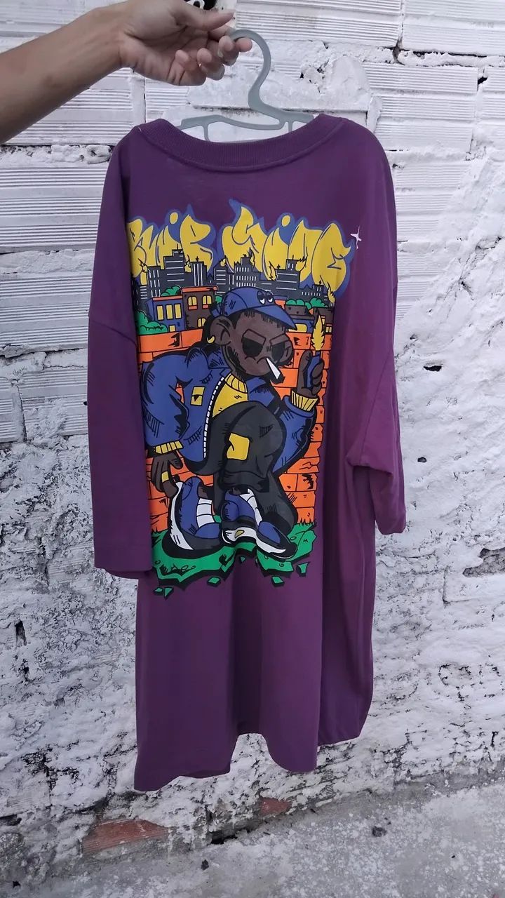 CAMISA OVERSIZED TRIPSIDE GG - Foto 3