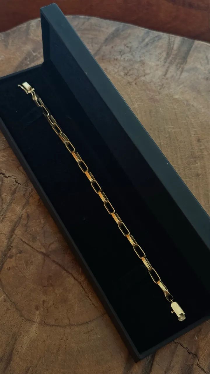 Pulseira de ouro 18k  - Foto 2