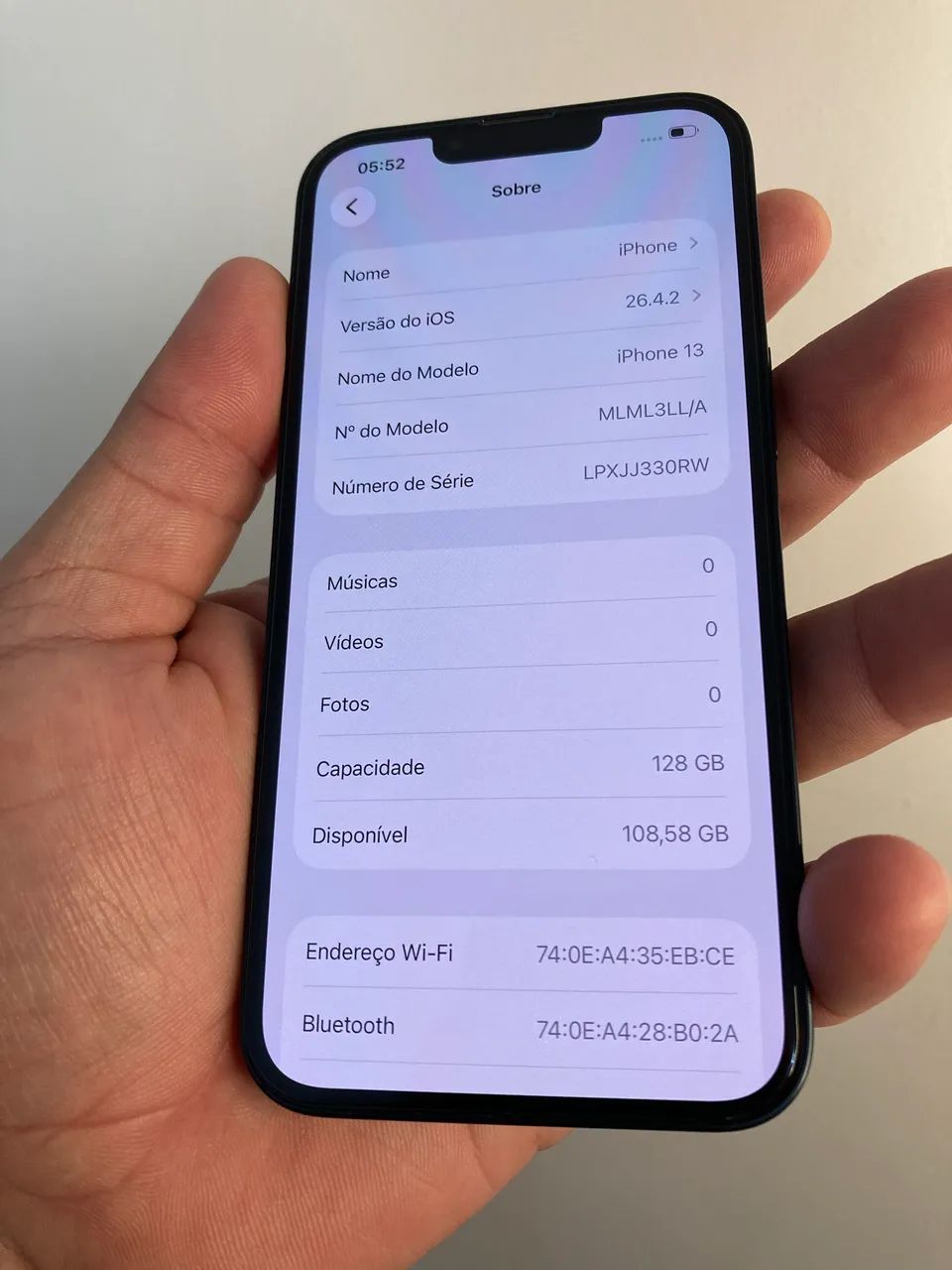 Iphone 13 5G 128gb Semi Completao - Foto 5