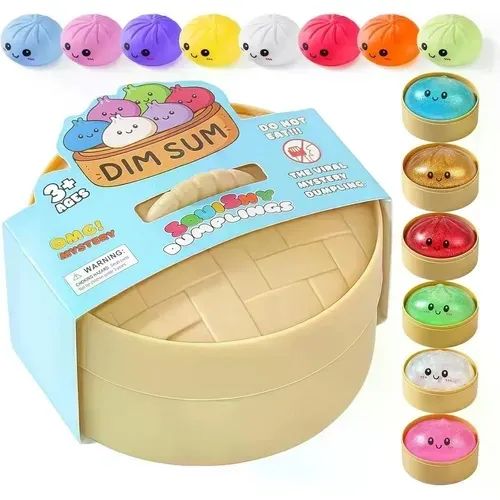 Brinquedo Antistress  Dumpling  Squishy - Foto 3