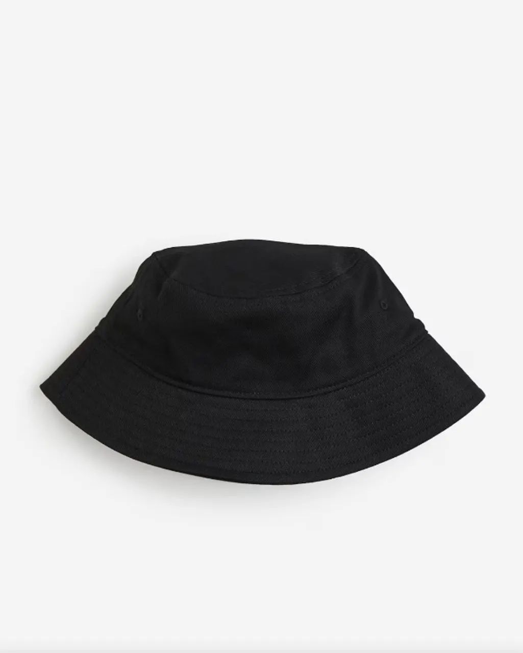 Chapéu Bucket Hat H&M Preto Algodão