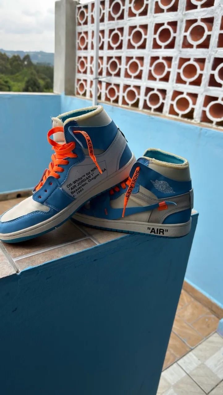 jordan 1 off white unc - Foto 3