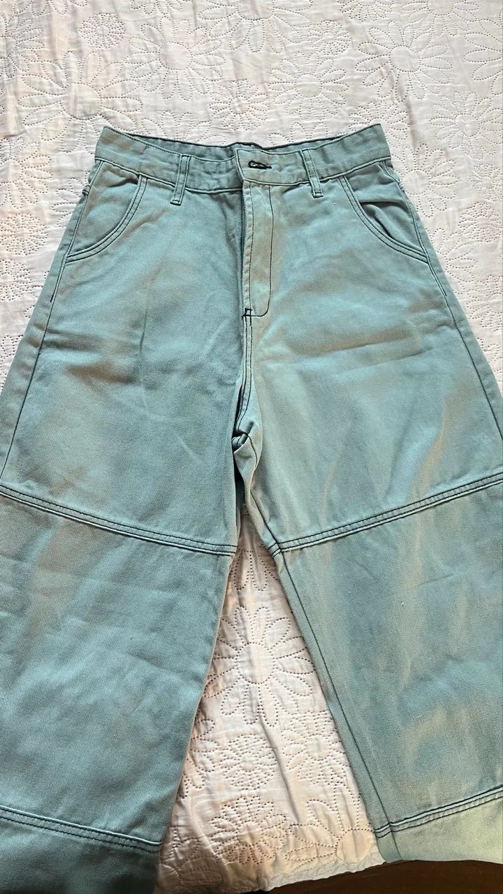 Wide leg cinza  - Foto 4