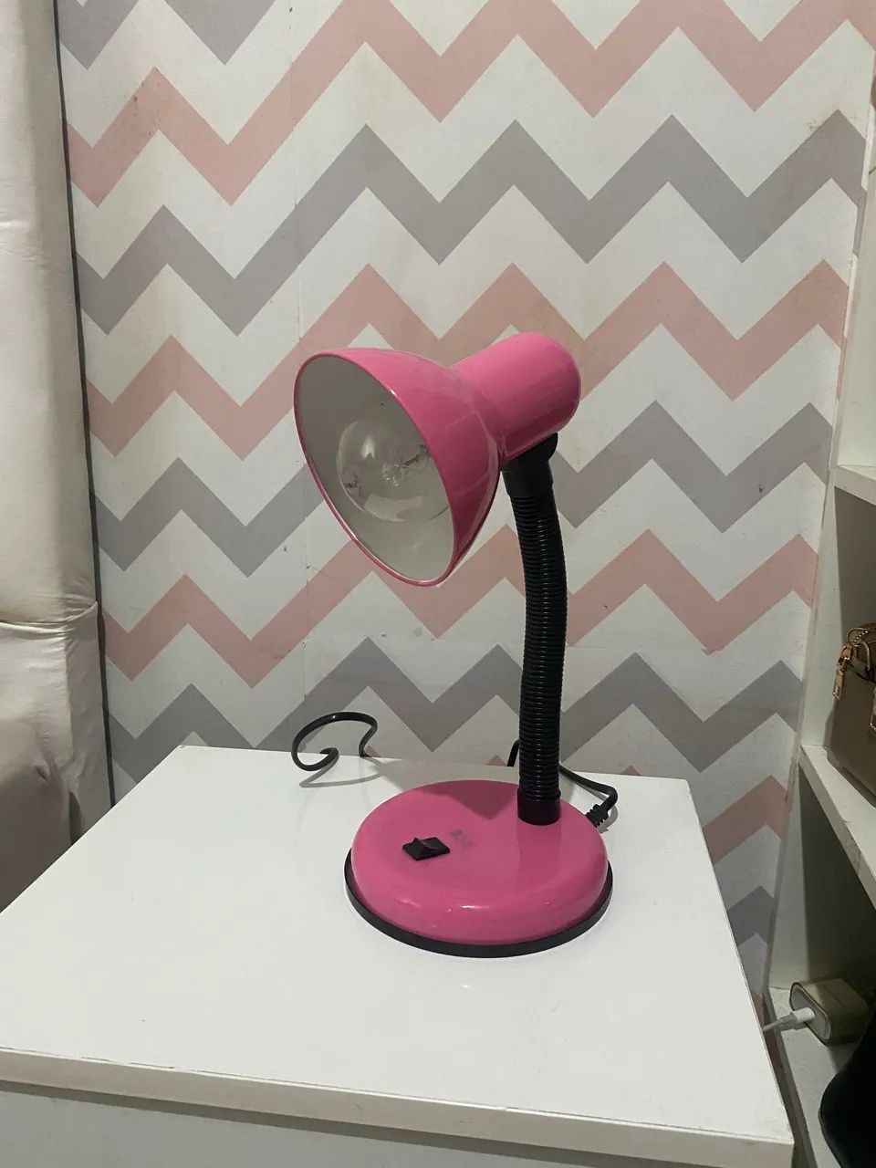 Luminária rosa  - Foto 4