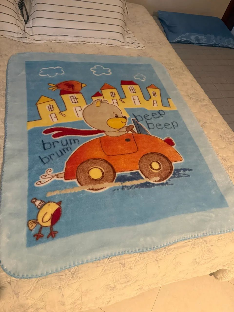 Cobertor infantil muito quentinho 