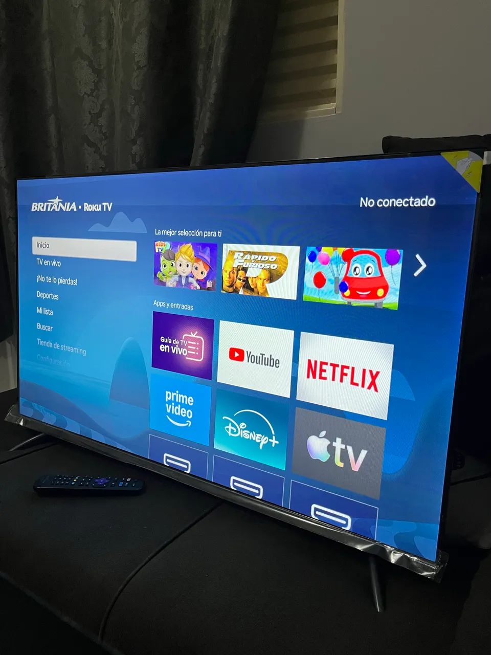 Tv Britânia 43 polegadas Nova com plástico 