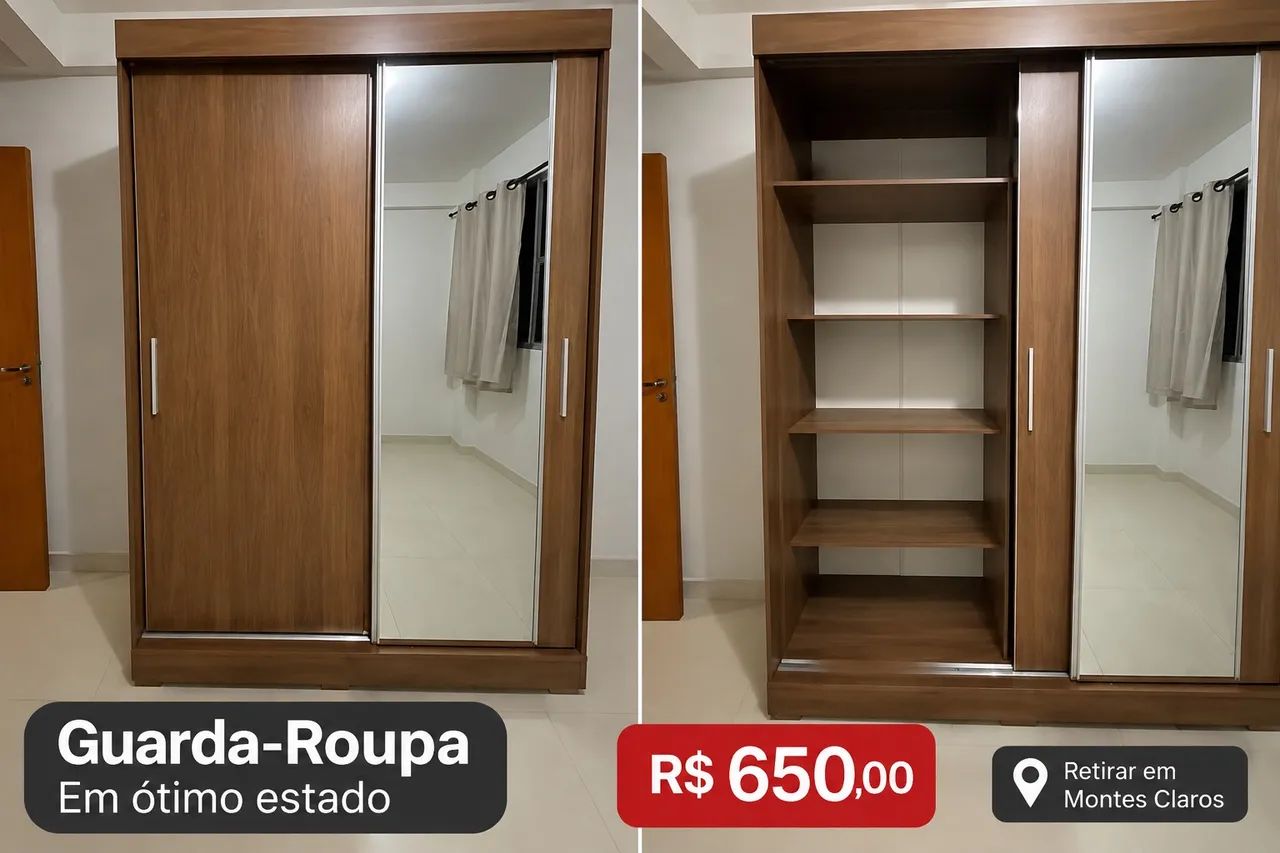 Guarda roupa casal