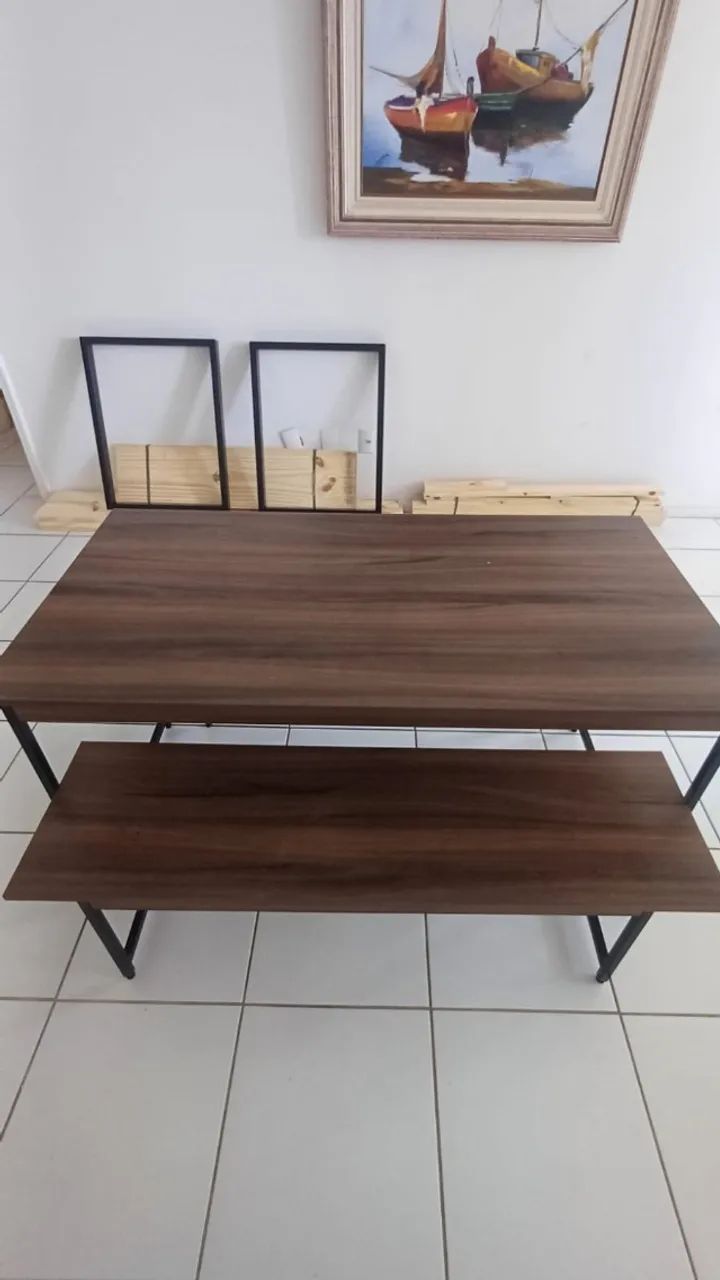 Mesa com bancos  - Foto 4