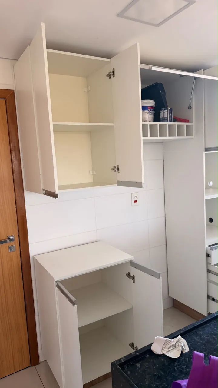 Armário de cozinha planejado branco - Foto 5