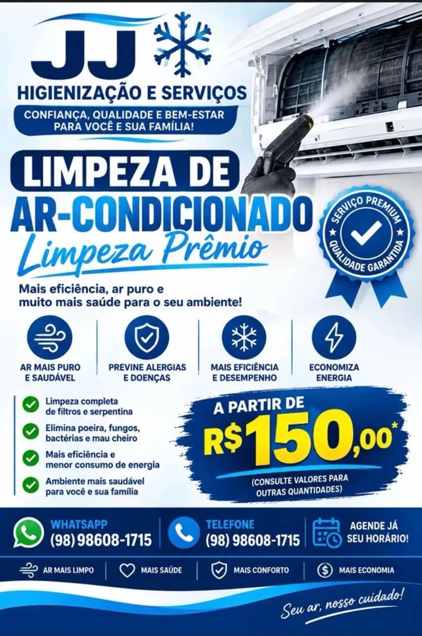 Limpeza de ar-condicionado 