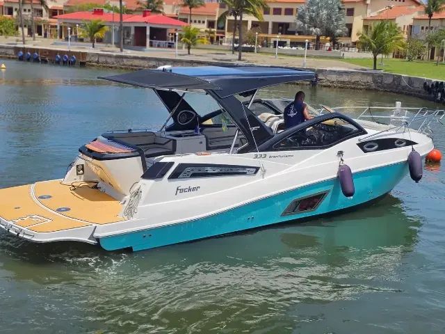 Lancha Focker 333 Gt Motor Mercruiser 4.5 250hp B3 Encalhe - Foto 5