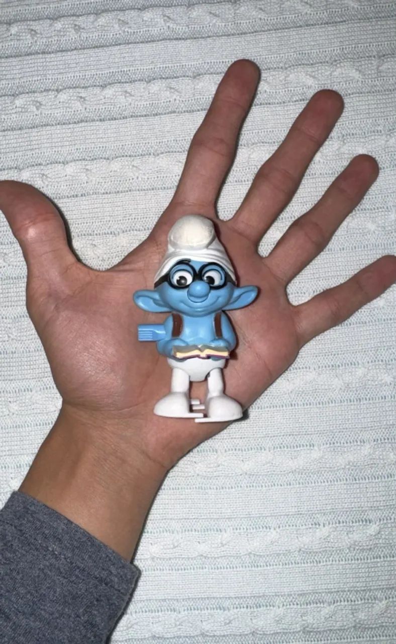 boneco do Smurf colecionável McDonald's de 2013 - Foto 2