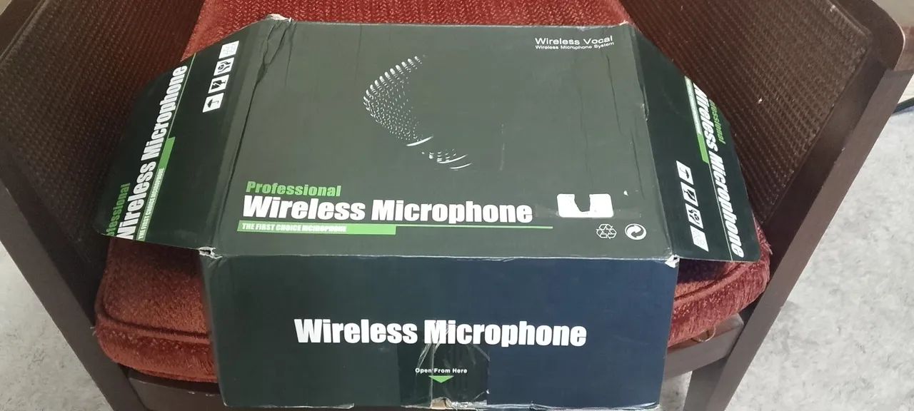 Microfone sem fio com 4 canais - Foto 5