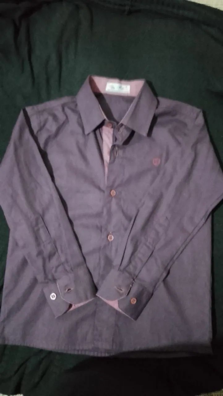 Camisa social infantil 