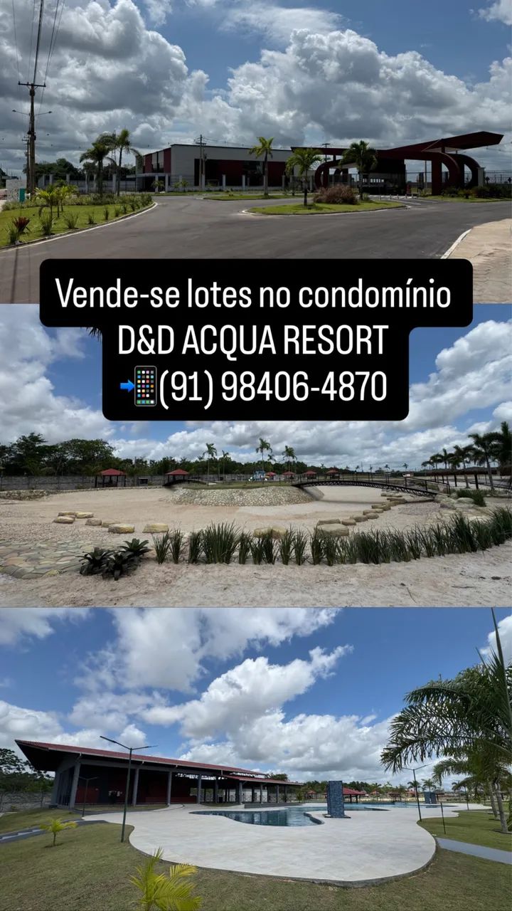 lotes no condomínio DeD Acqua Resort