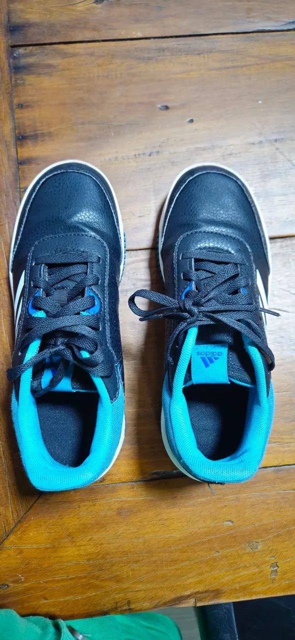 Twnis adidas em couro menino n. 34 - Foto 2