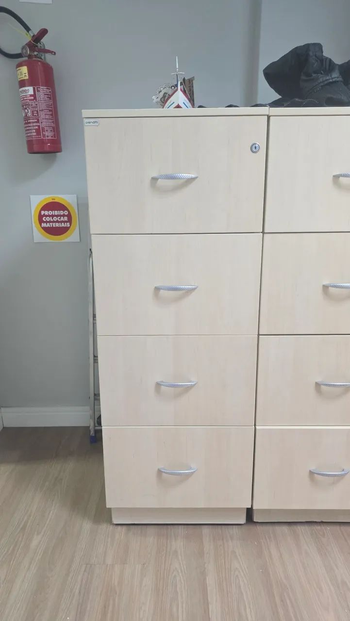 Gaveteiro de pasta Suspensa MDF