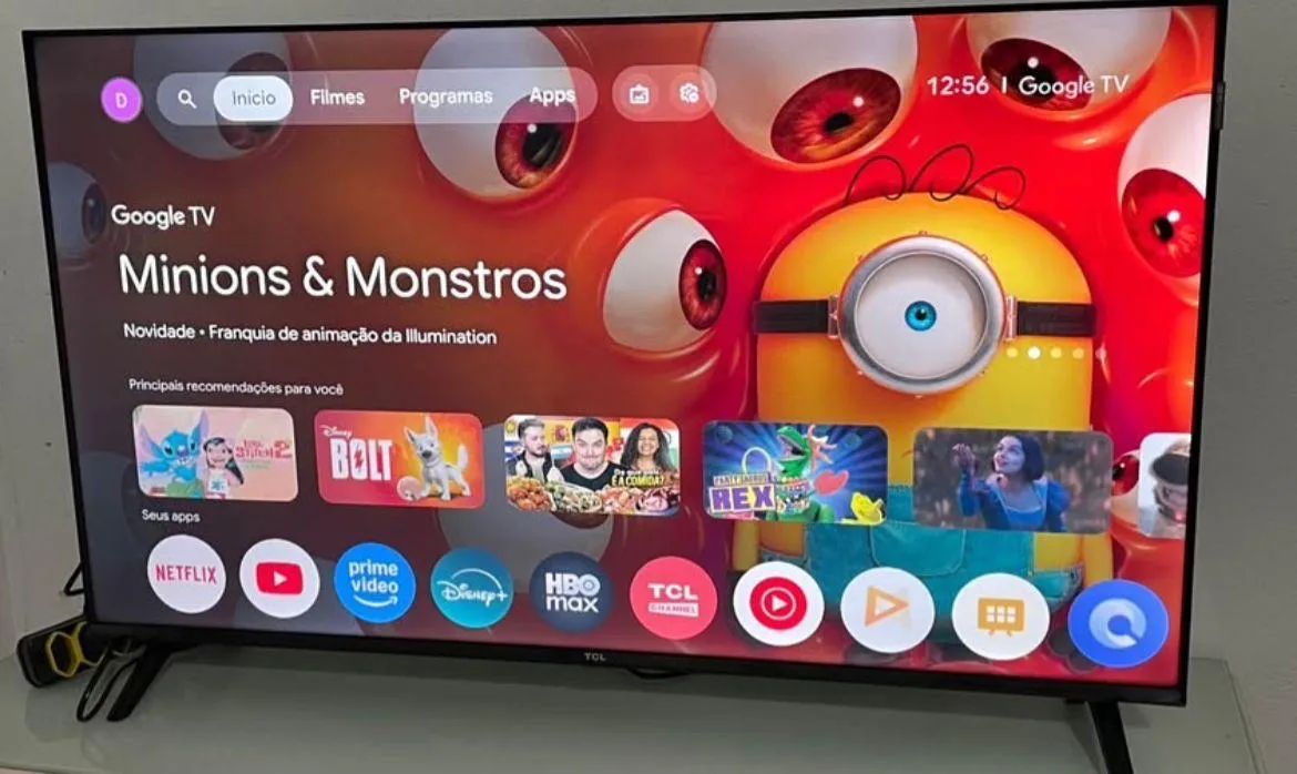 Tv tcl 40 polegadas nova