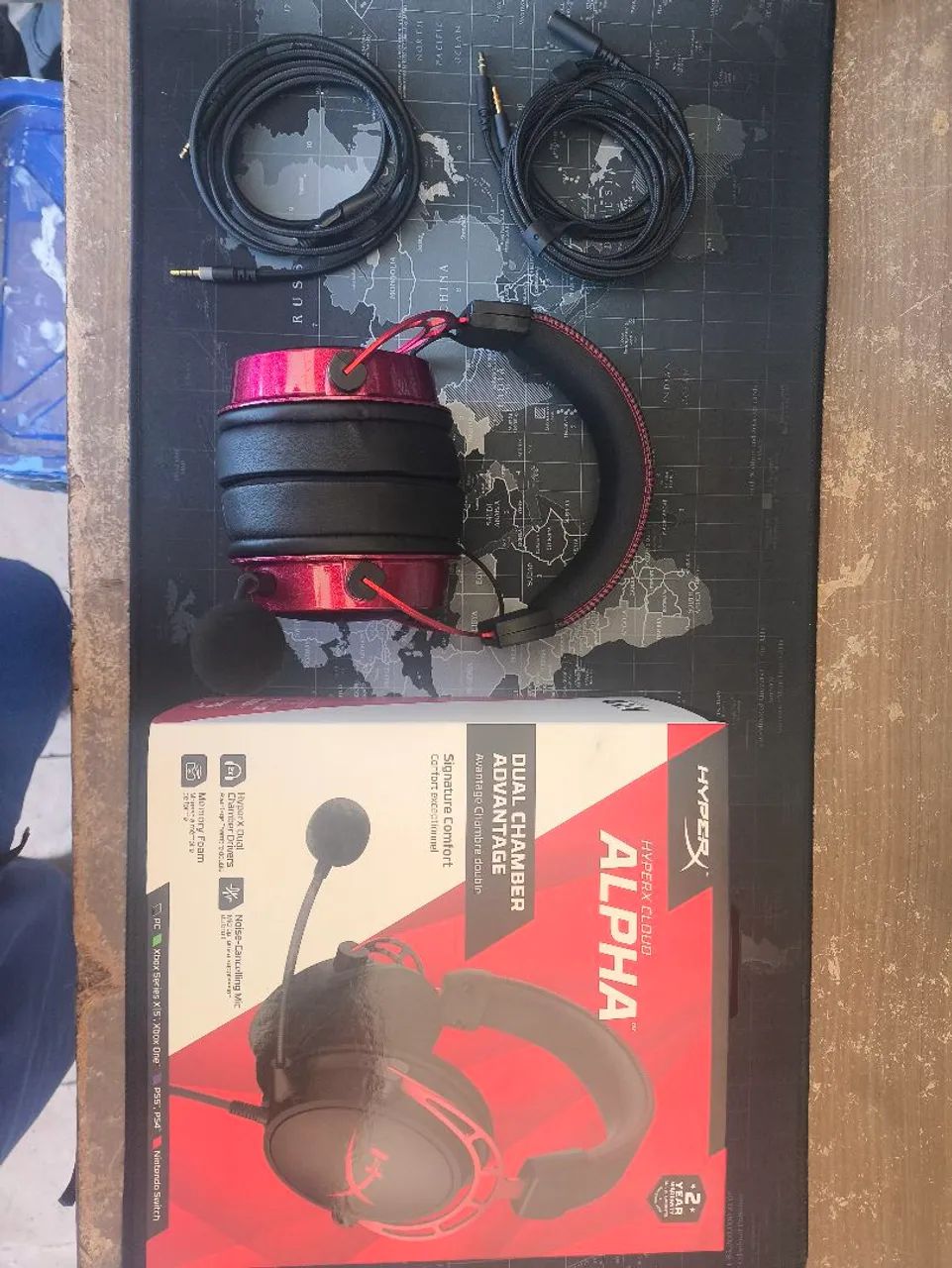 Fone Hyperx cloud alpha 