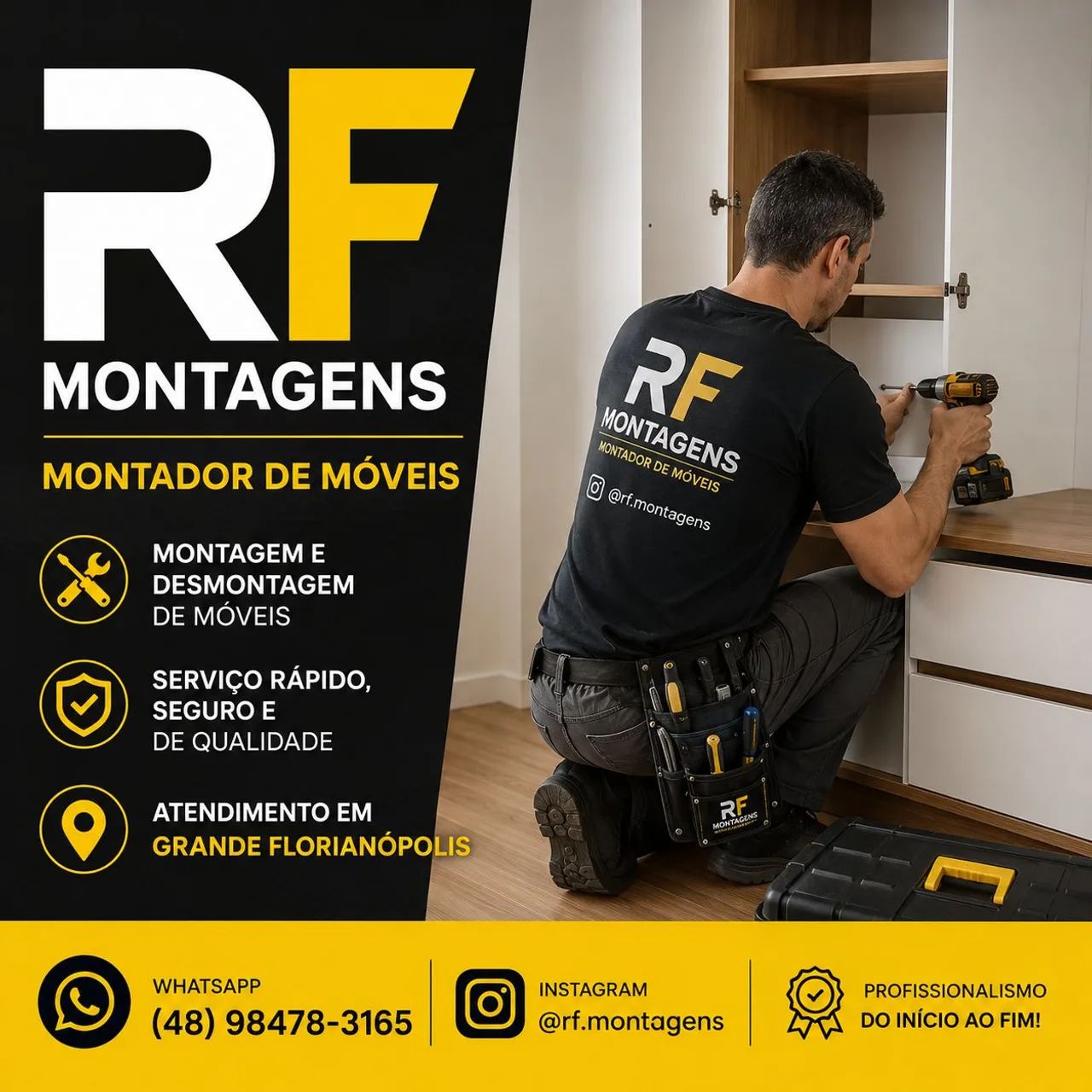 Montador de móveis Rafael (Florianópolis e região)