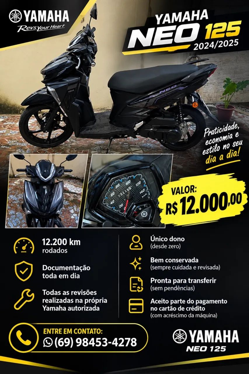 Yamaha Neo Automatic 125cc 2025