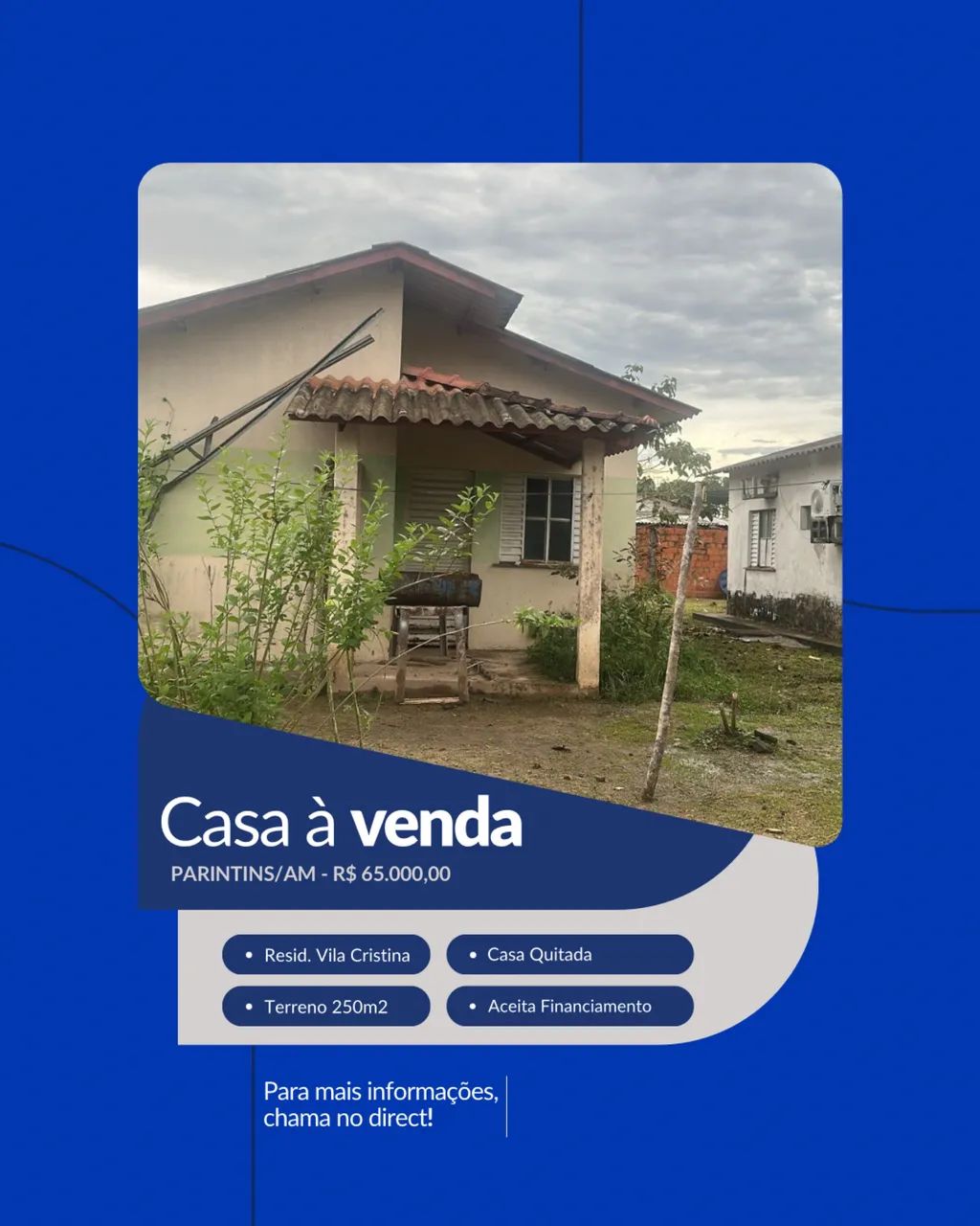 Vendo Casa em Parintins 