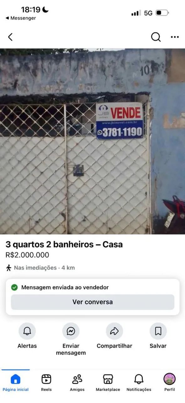 Casa a venda 