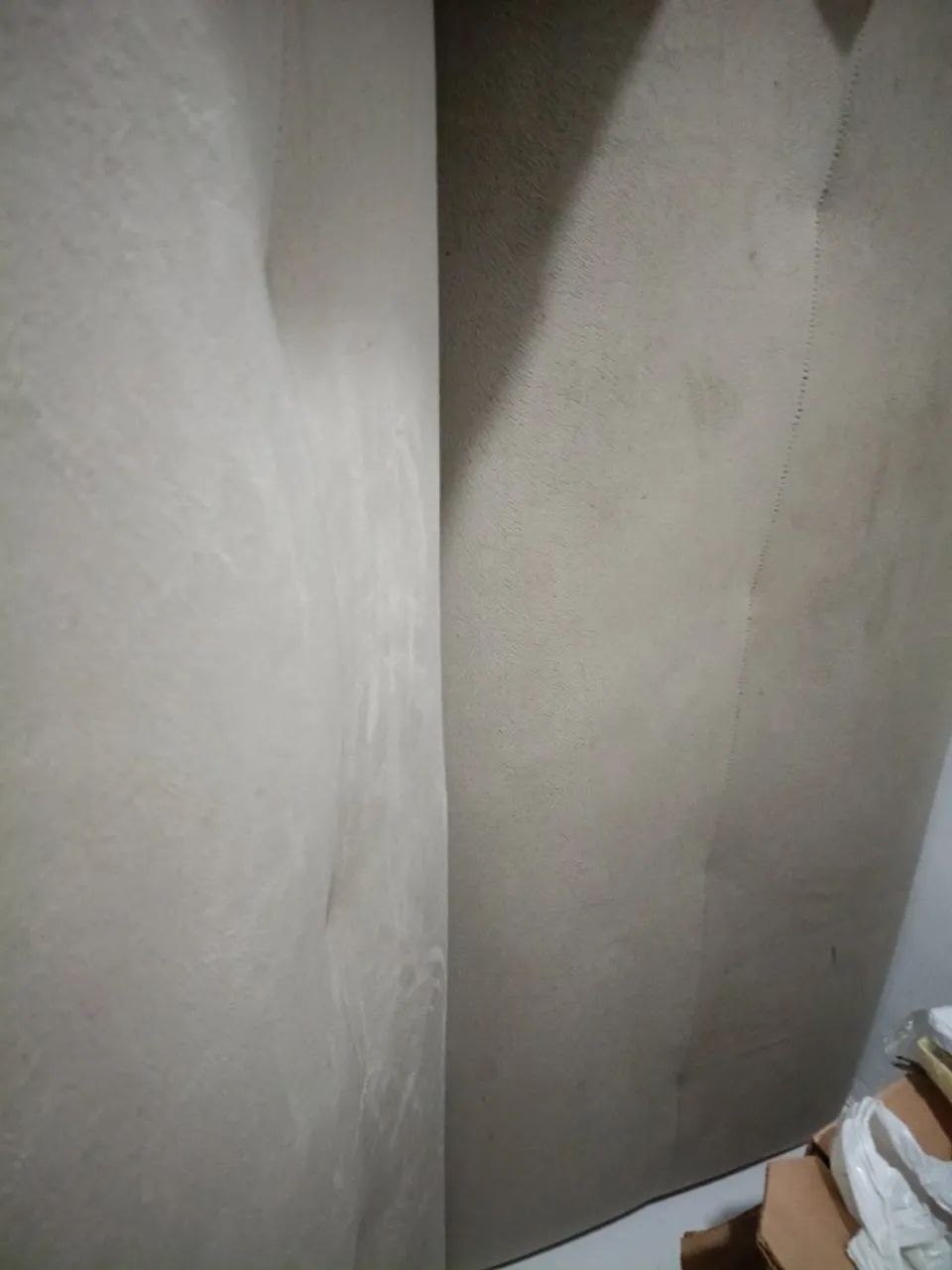 Sofá cama usado R$500,00 ( Tecido suede)