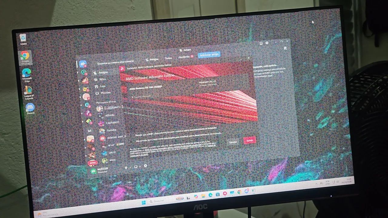 Rx 580 8GB 3 MESES DE USO COM DEFEITO. - Foto 2