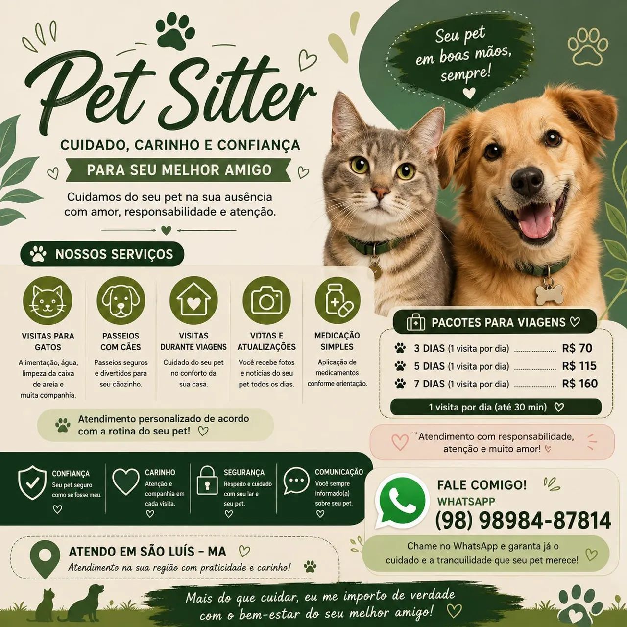 Pet sitter 