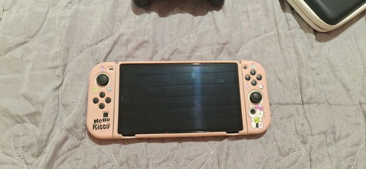 Nintendo Switch OLED usado, em bom estado e funcionando perfeitamente - Foto 3
